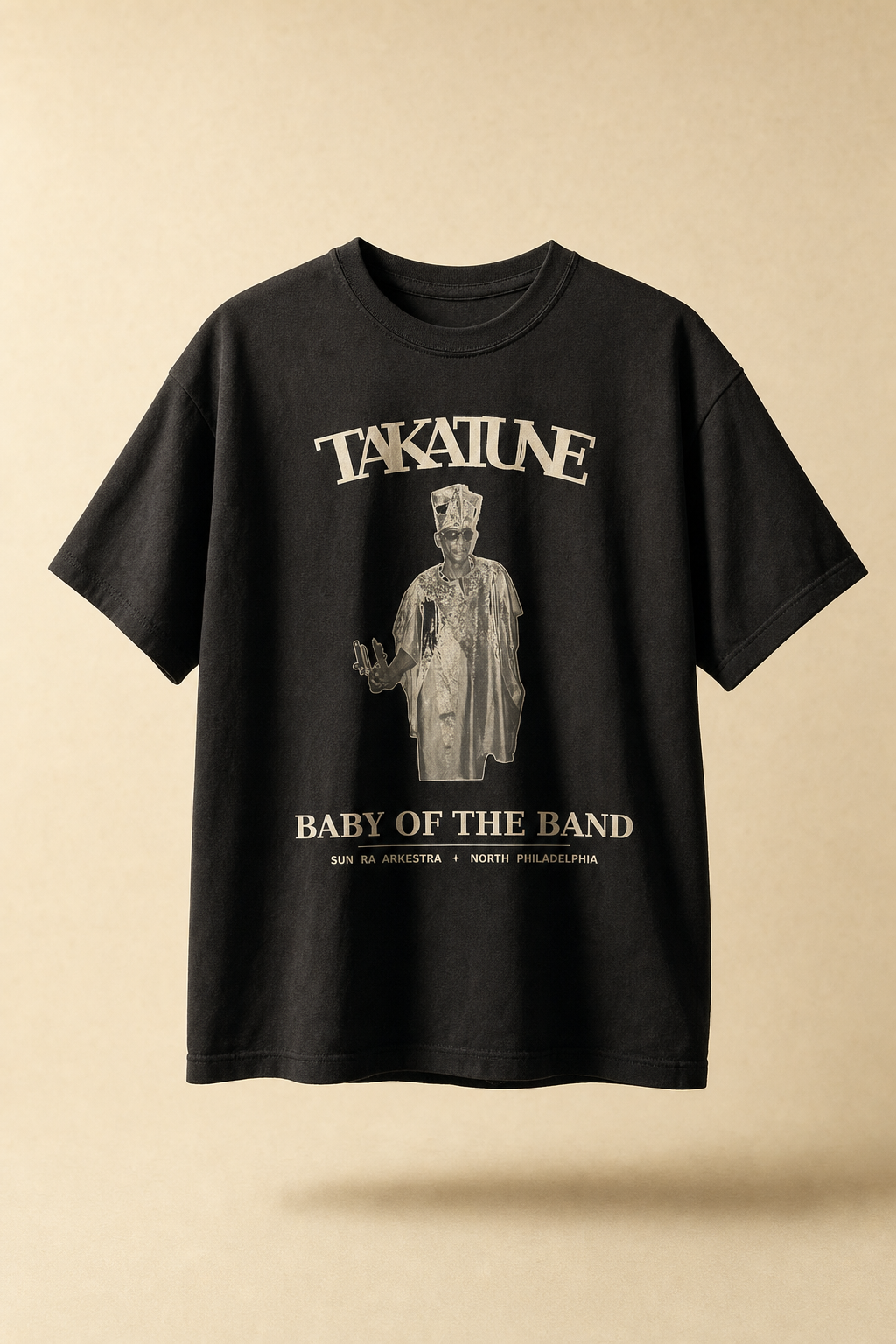 Baby of the Band T-shirt in midnight black