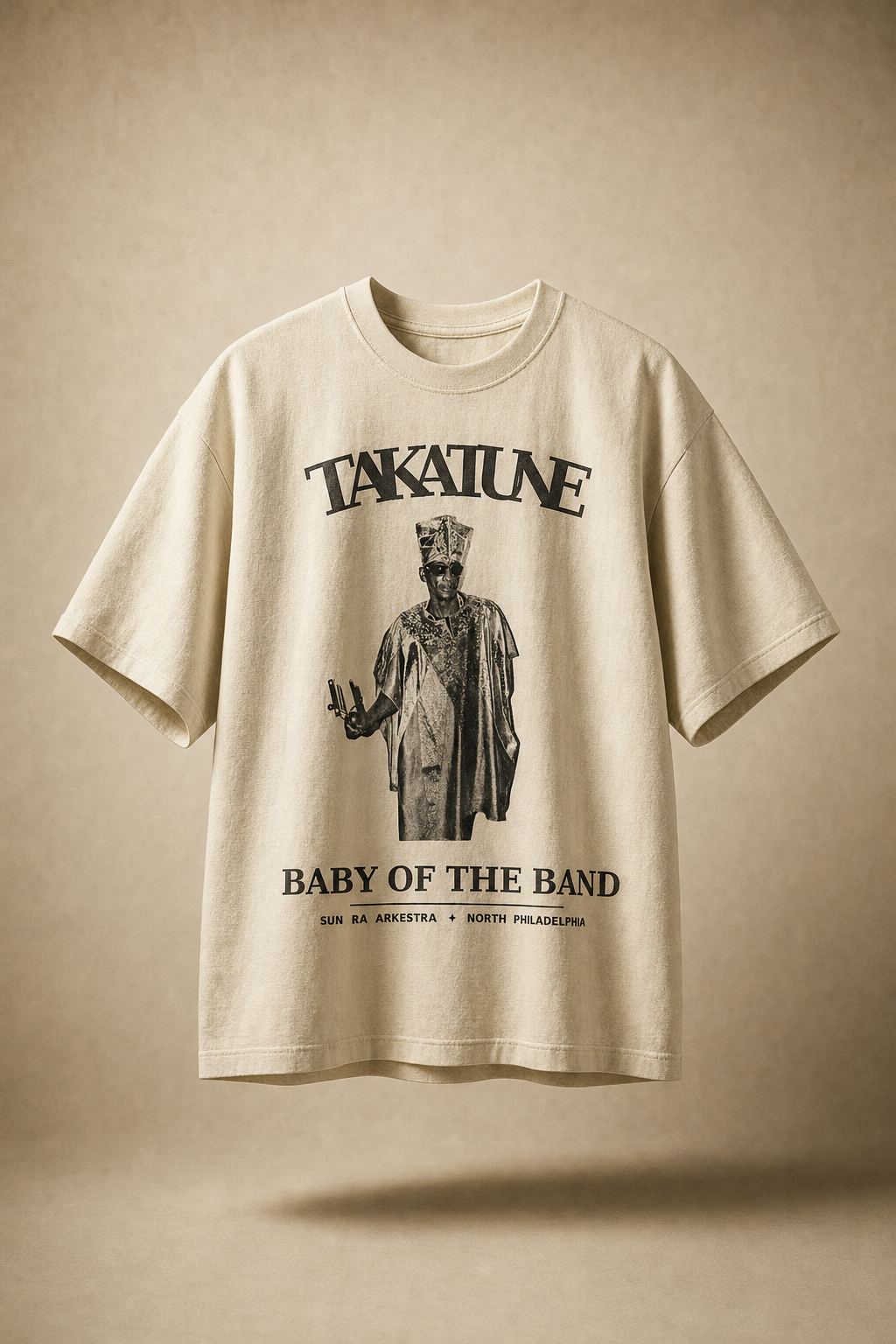 Baby of the Band T-shirt in bone cream