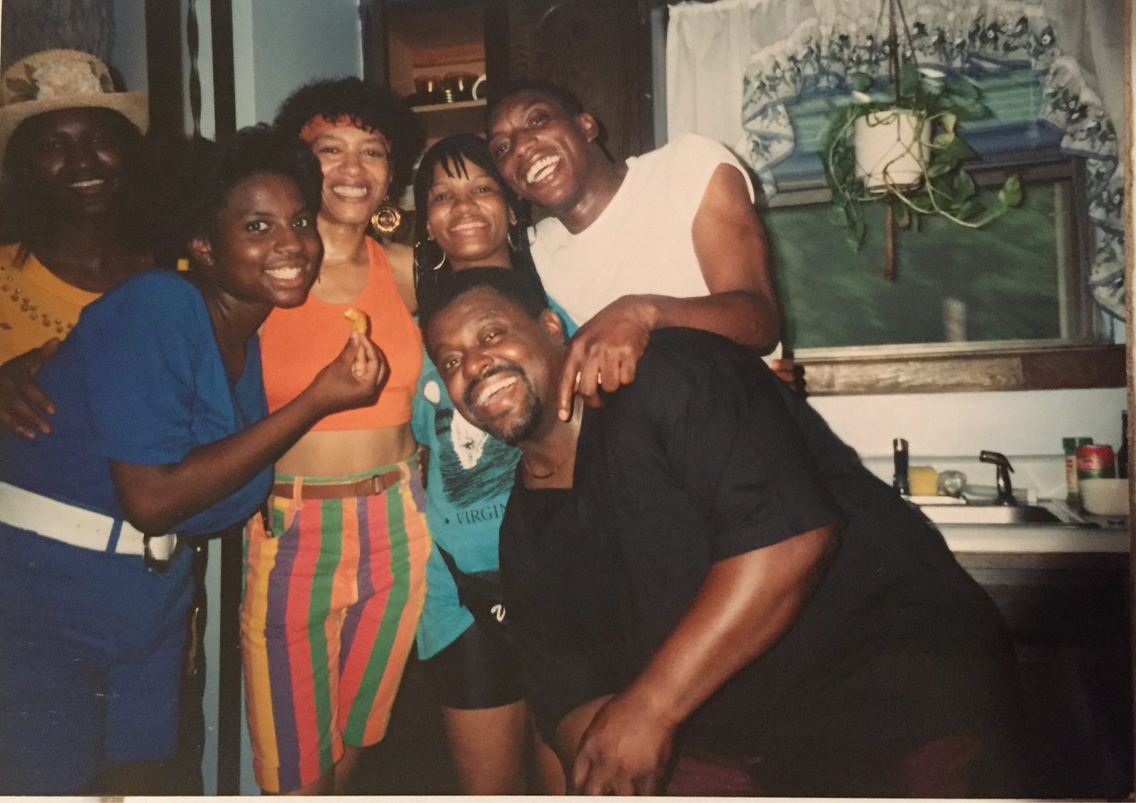 Family group hug, take two